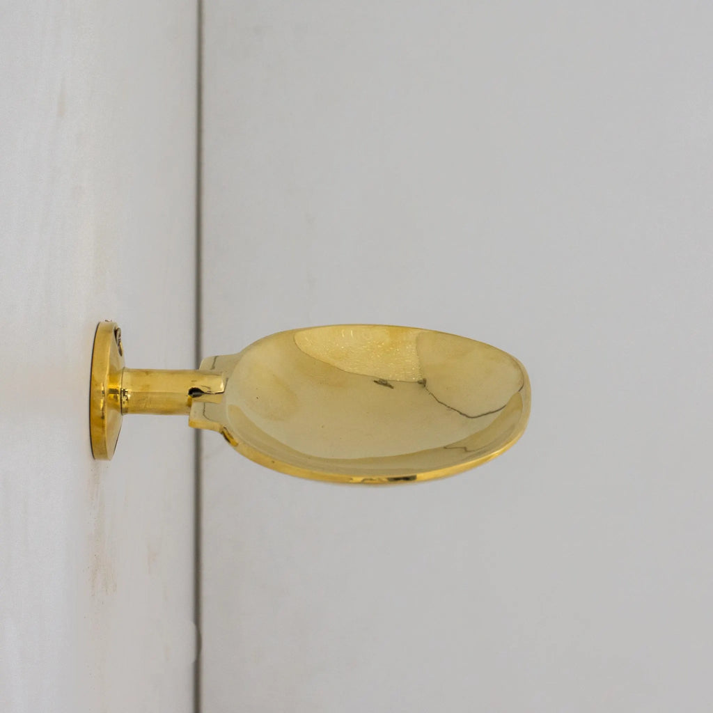 Solid Brass Soap Dish, Wall Soap Holder, Moroccan Handmade Brass Soap Dish | Duty-Free