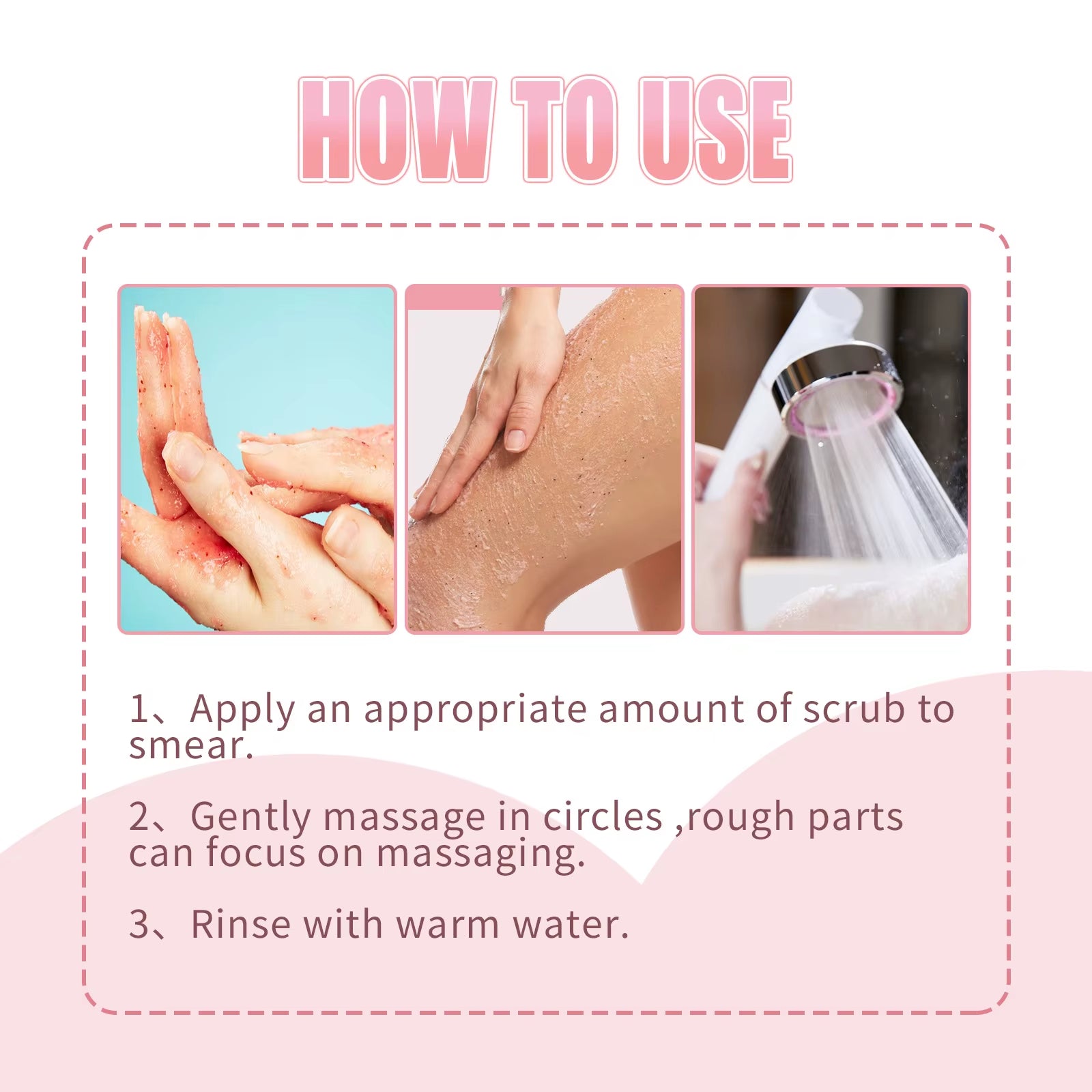 Peach Exfoliating Scrub Moisturizing Brighten Body Gel Deep Cleaning Whitening Exfoliating Pore Clean Skin Spa Scrub 100G