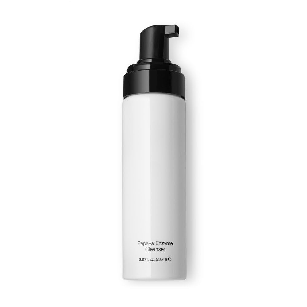 Papaya Enzyme Cleanser - Exfoliating Gentle Foaming Face Wash W/Natural Enzymes - 7.4 Oz.